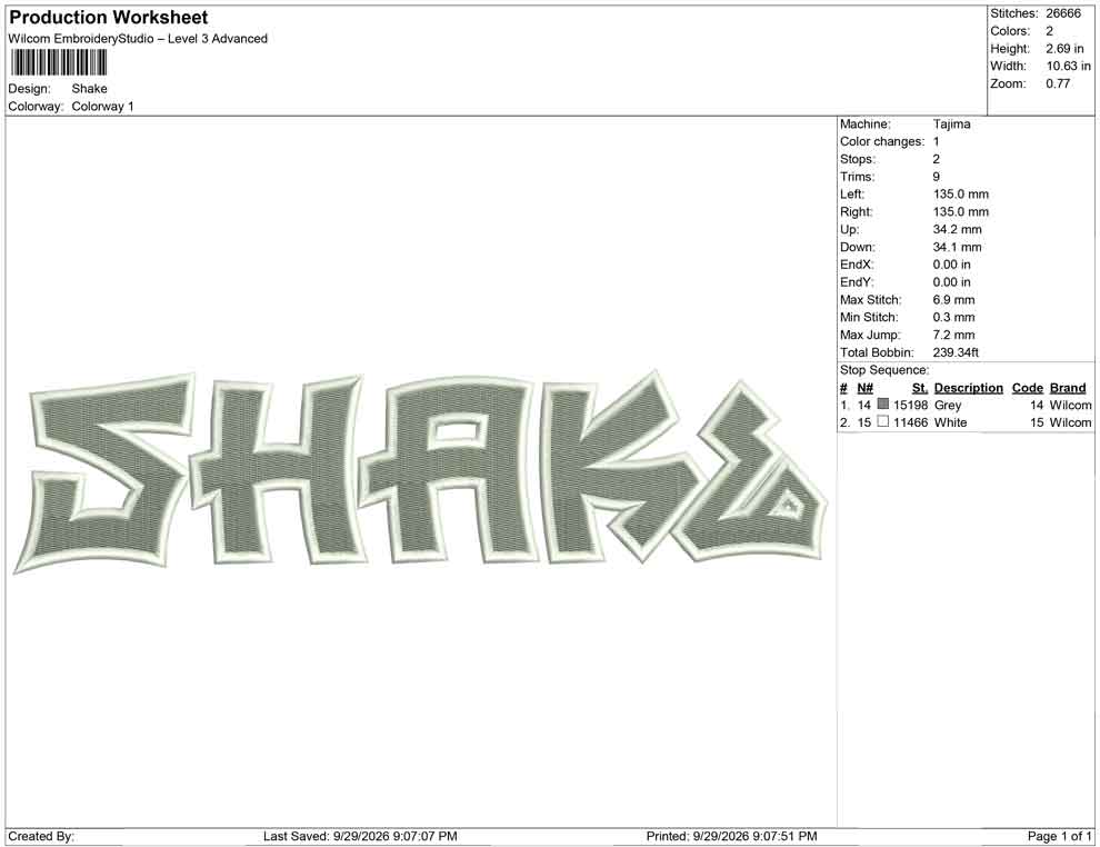 Shake