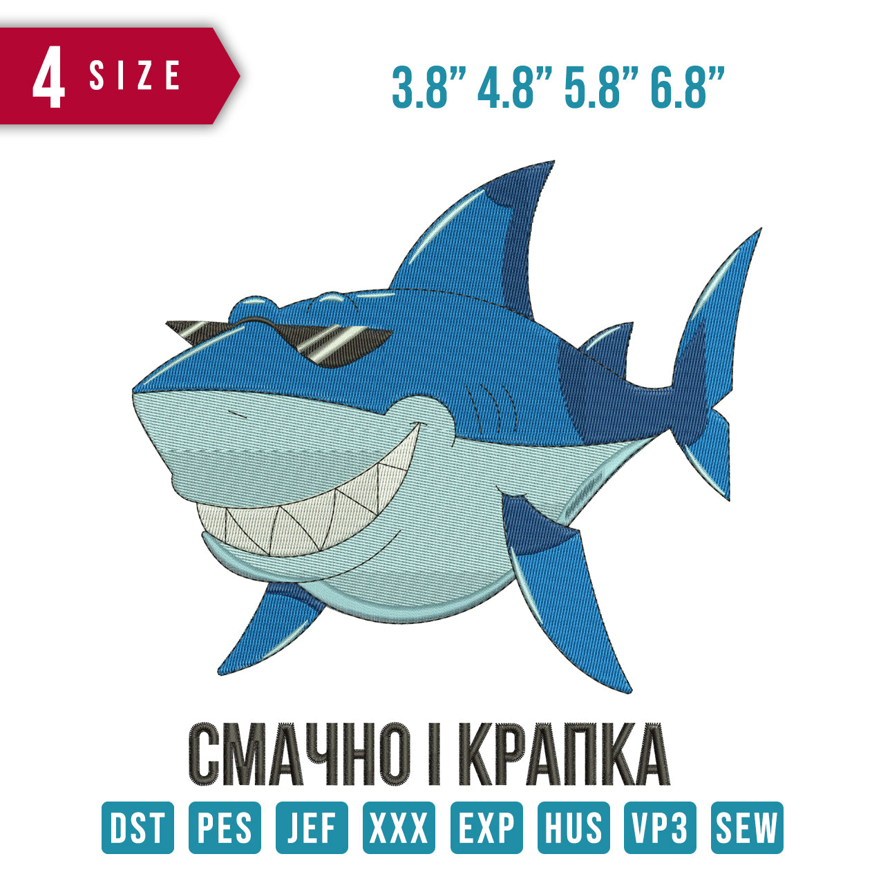 Shark eyeglasses