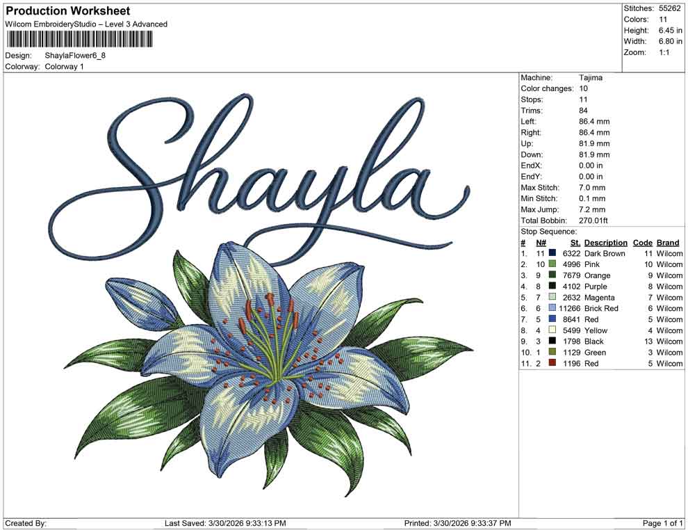 Shayla Flower