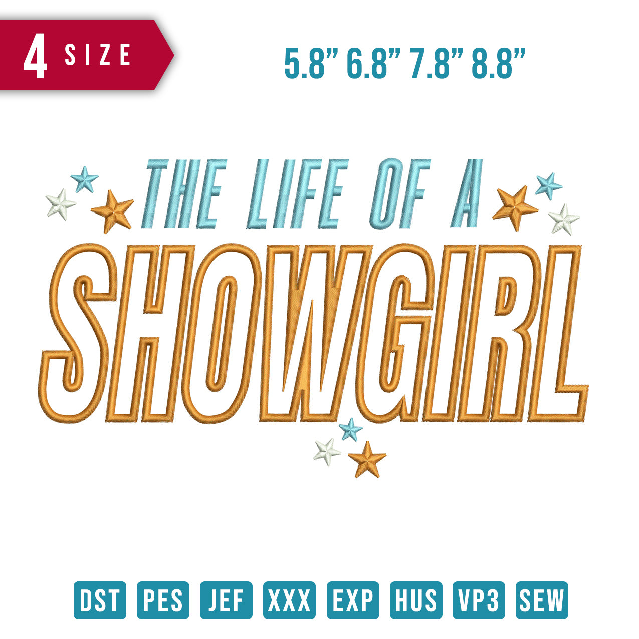 Showgirl Applique