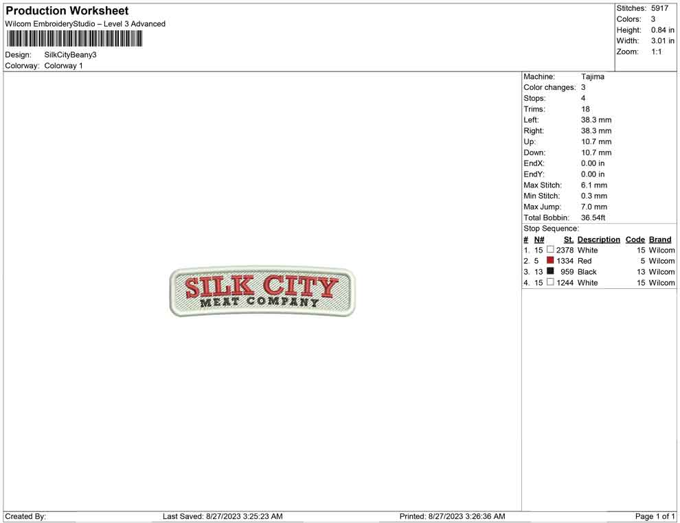 Silk city beany