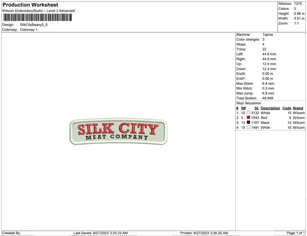 Silk city beany