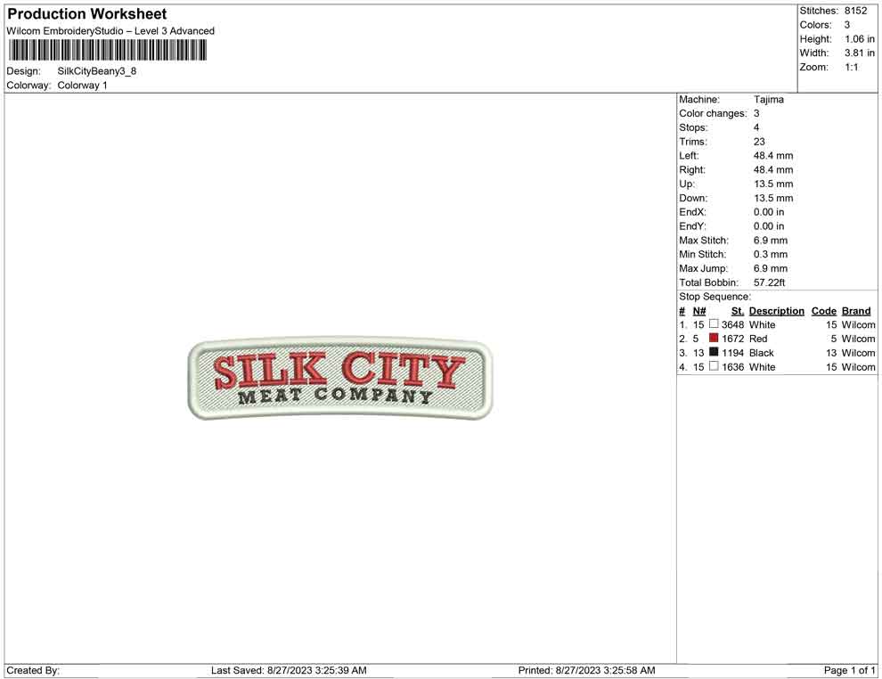 Silk city beany