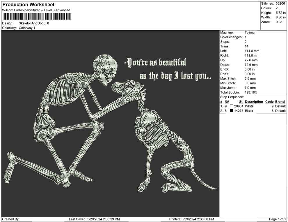 Skeleton And Dog