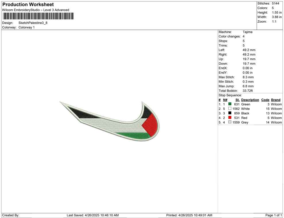 Sketch Palestine