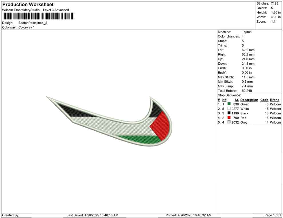 Sketch Palestine