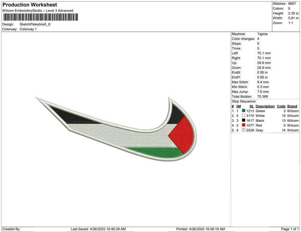 Sketch Palestine