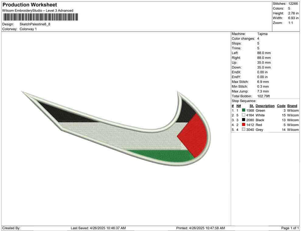 Sketch Palestine