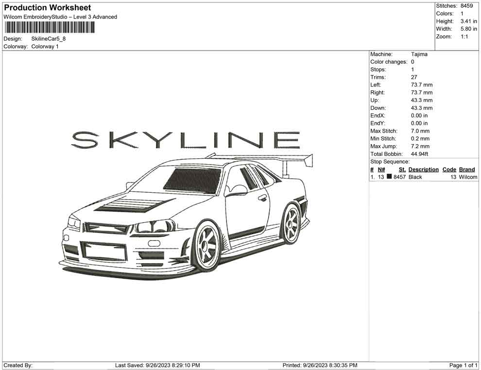 Skyline Car