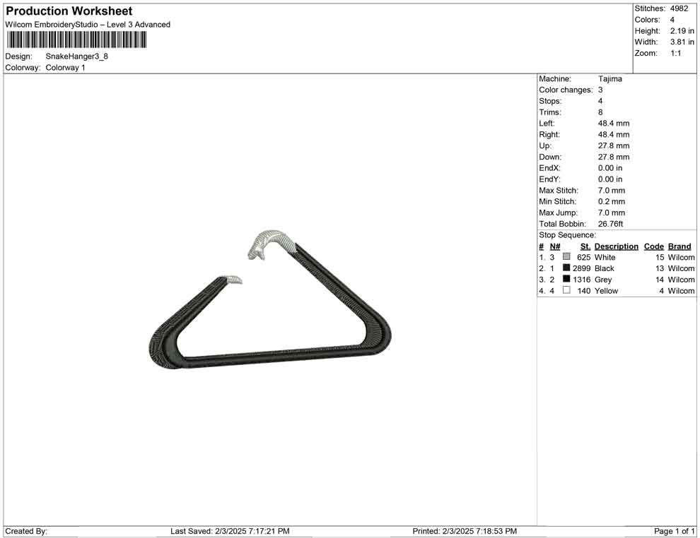 Snake Hanger