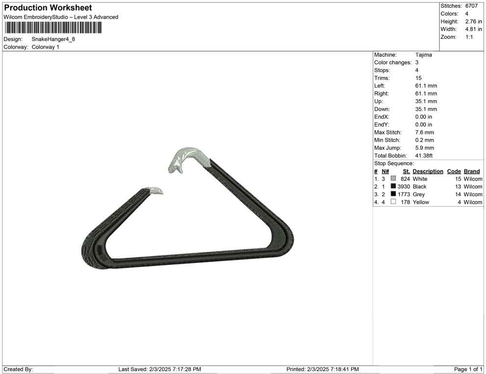 Snake Hanger