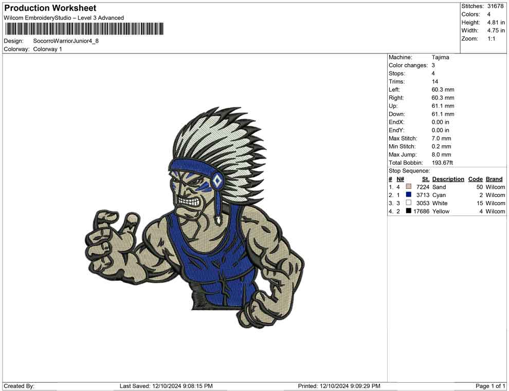 Socorro Warrior Junior