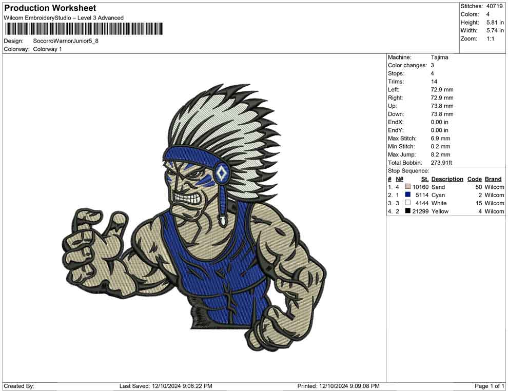 Socorro Warrior Junior