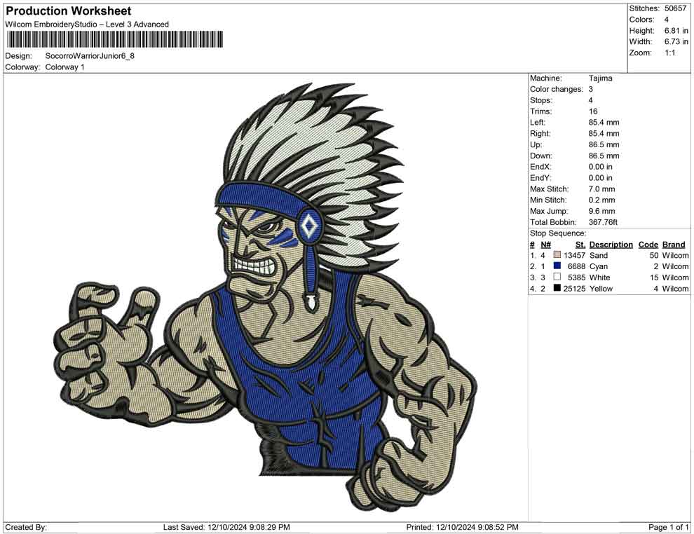 Socorro Warrior Junior