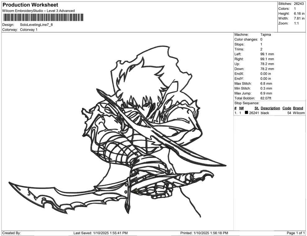 Solo Leveling Line