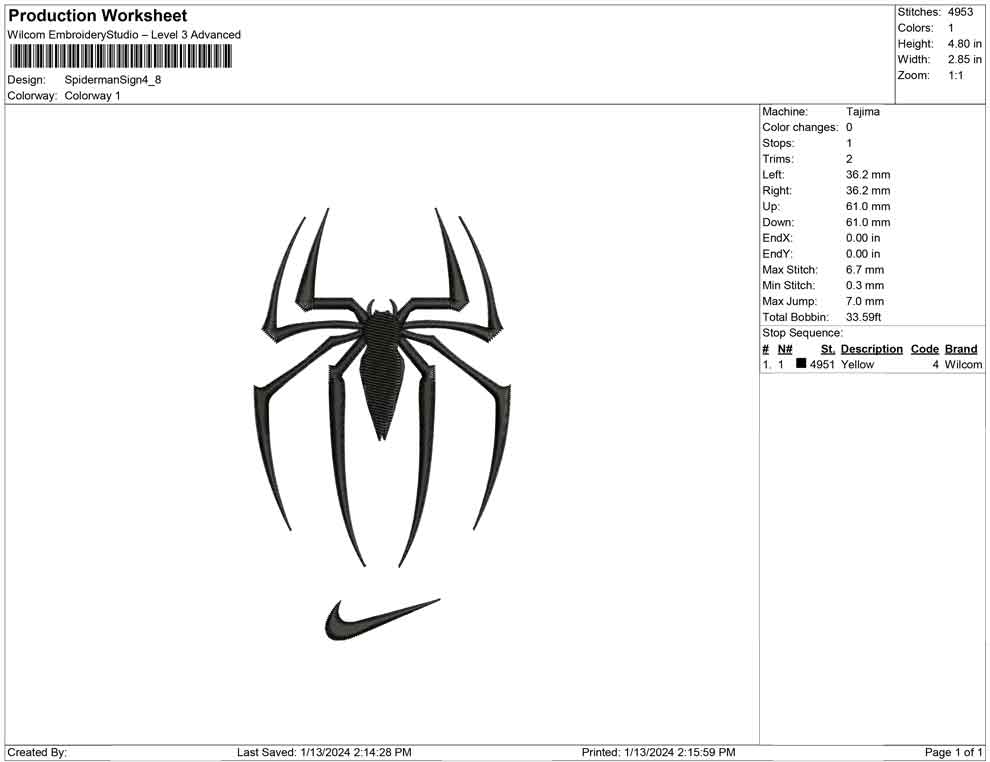 Spiderman Sign