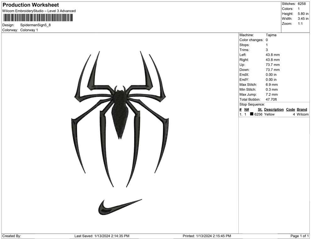 Spiderman Sign