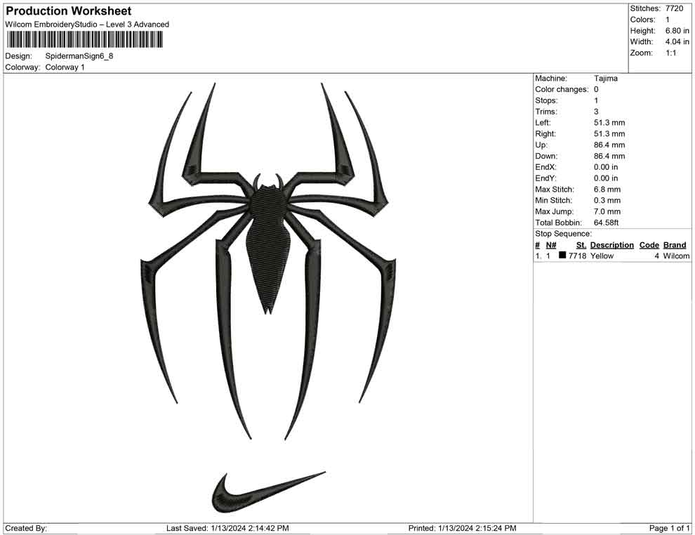 Spiderman Sign