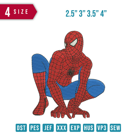 Spiderman Sitting