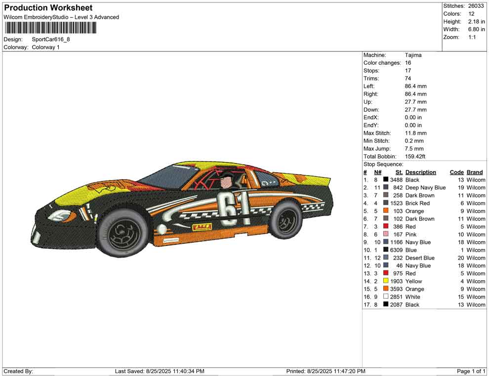 Sport car 61