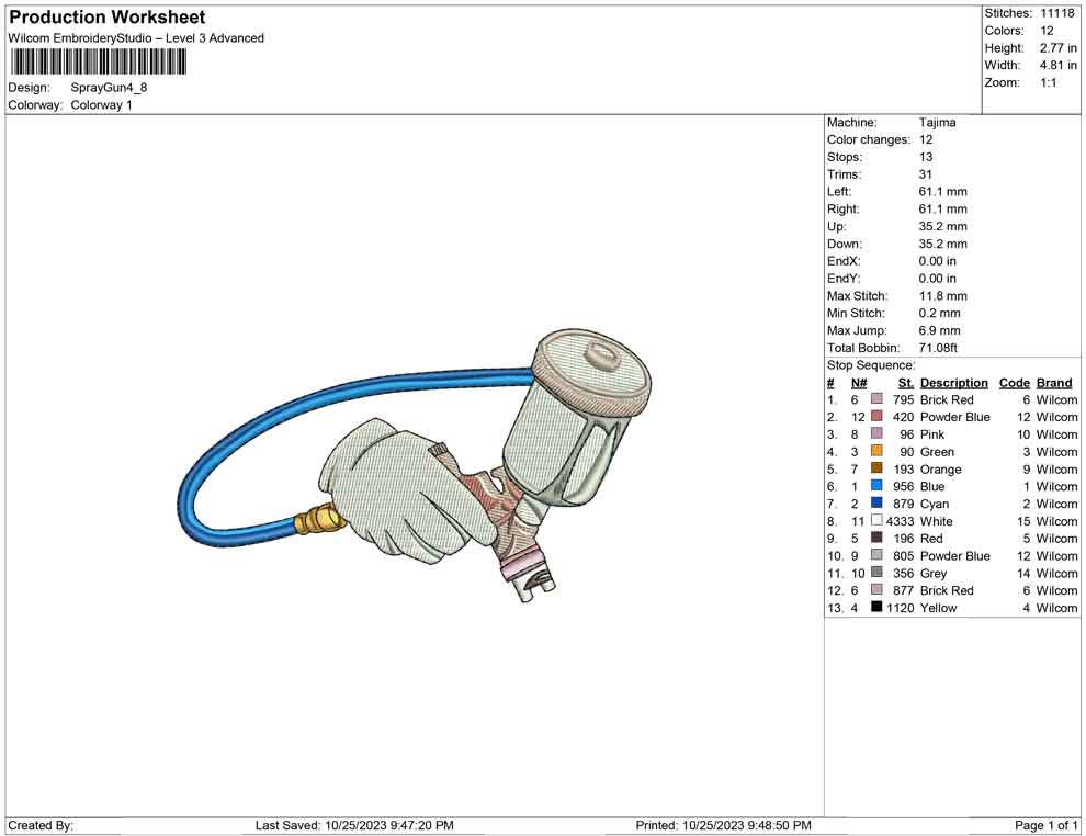 Spray gun