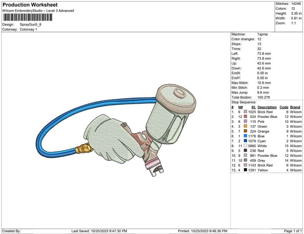 Spray gun