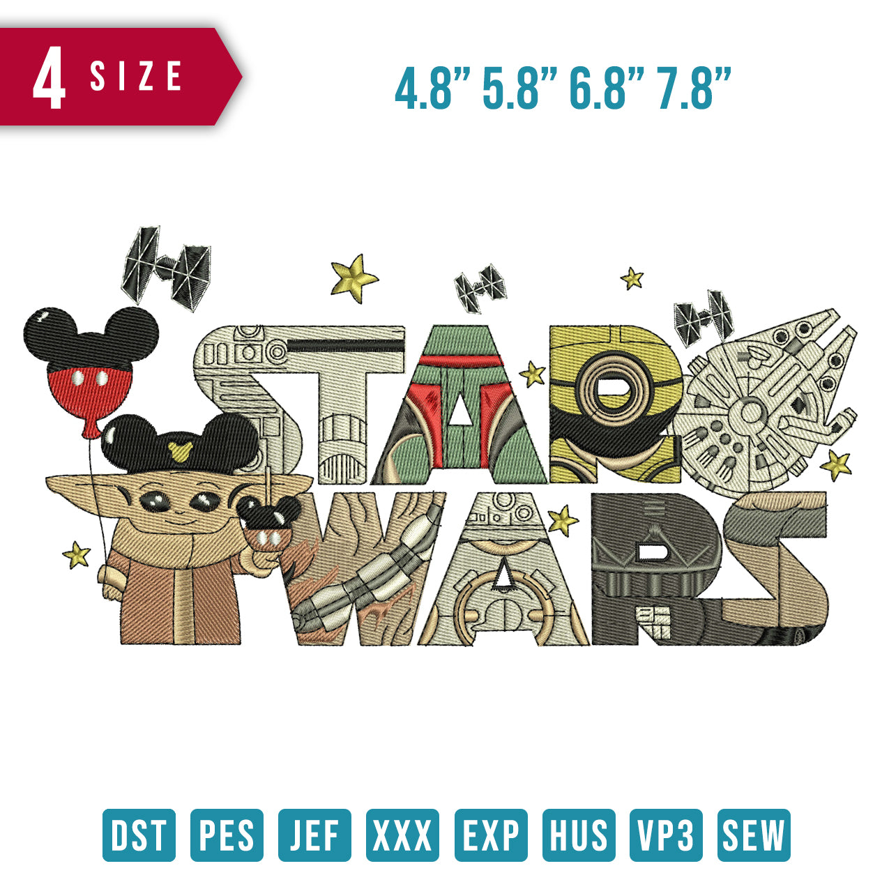 Starwars baby yoda mickey B