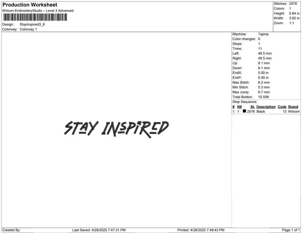 Stay Inspired