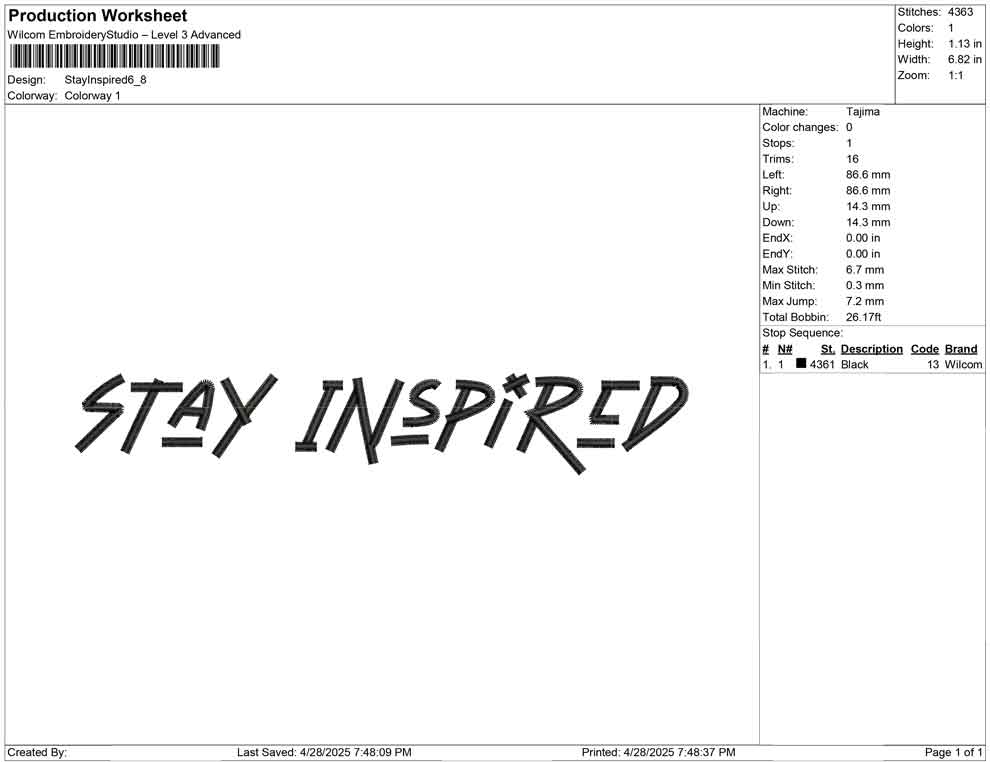Stay Inspired