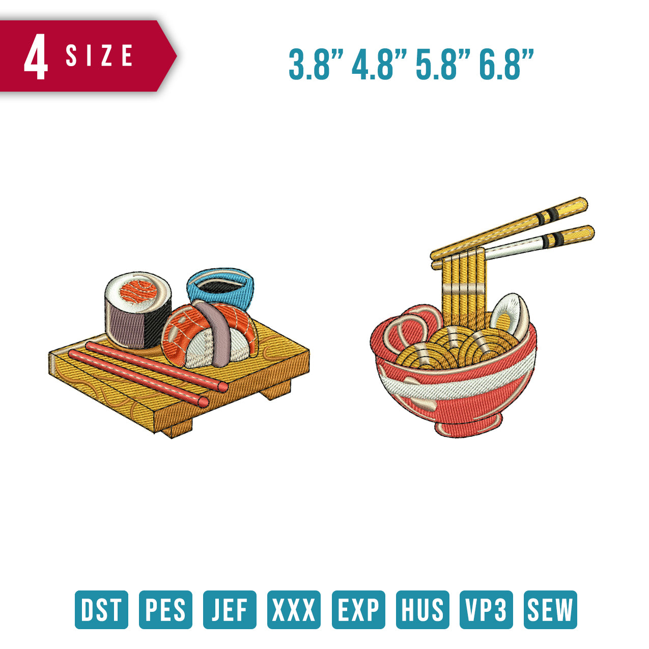 Sushi and Ramen