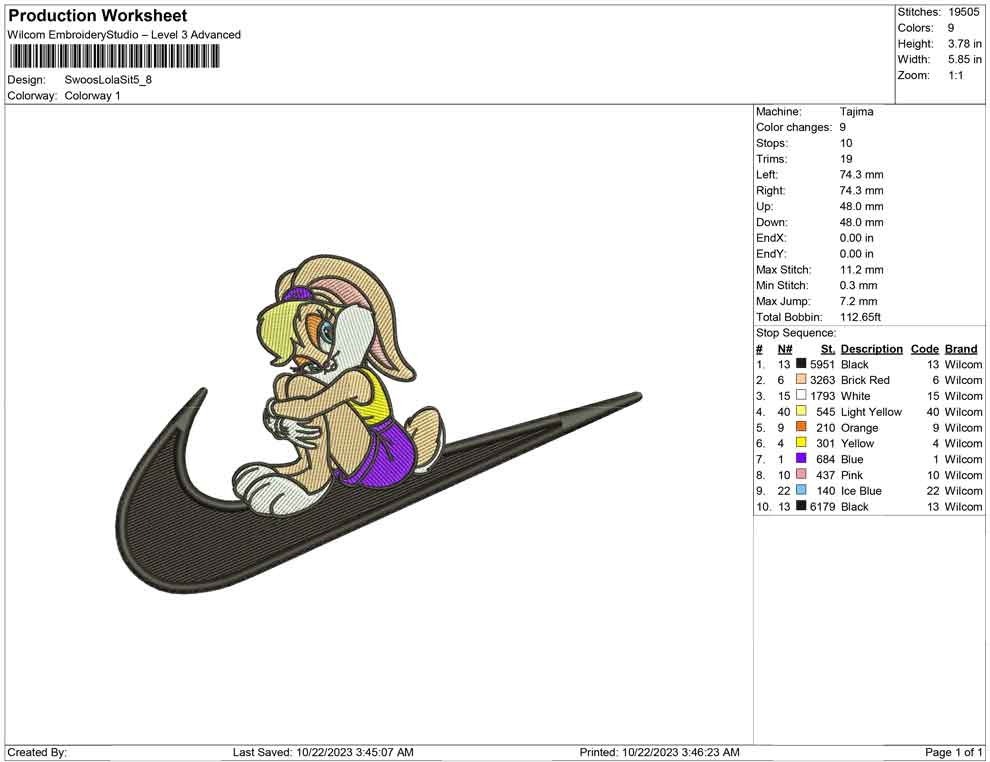 Swoosh Lola Sit