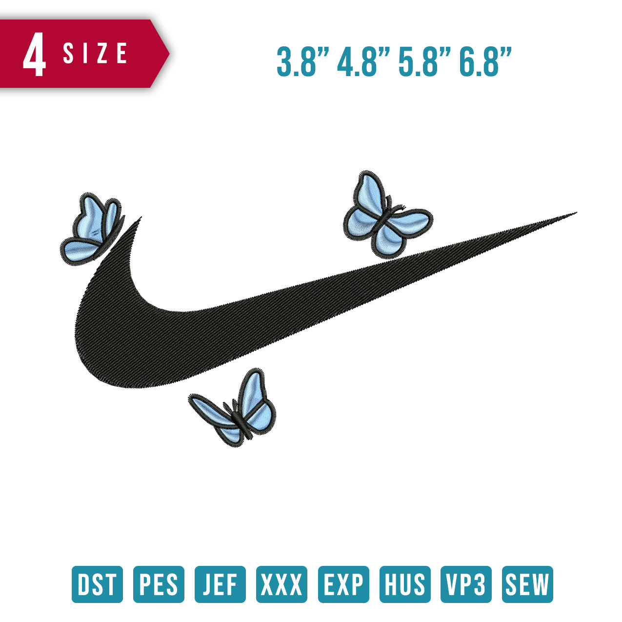 Swoosh 3 Butterfly