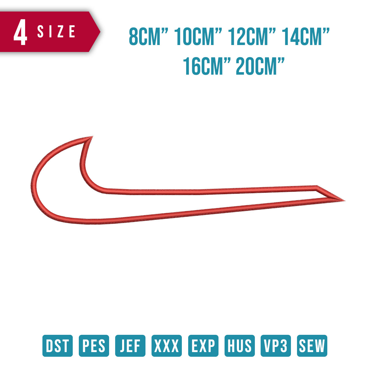 Swoosh Applique