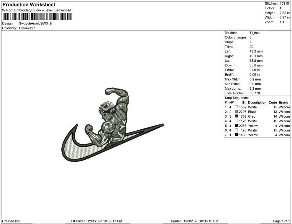 Swoosh Arnold Bw