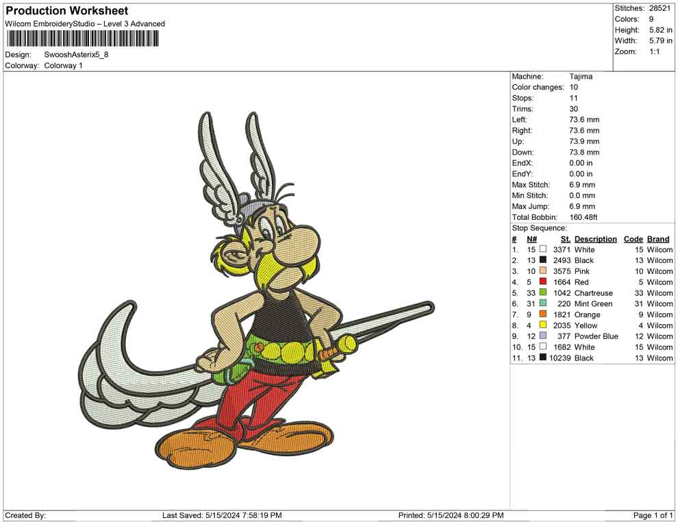 Swoosh Asterix