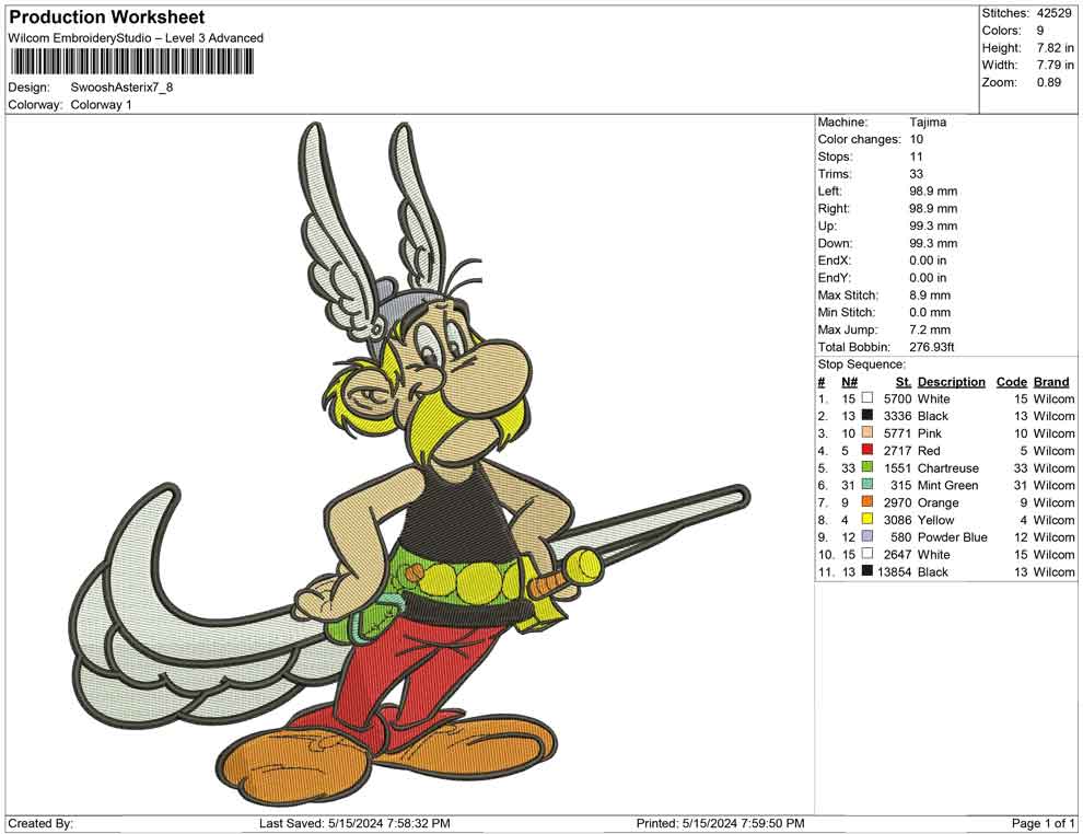 Swoosh Asterix