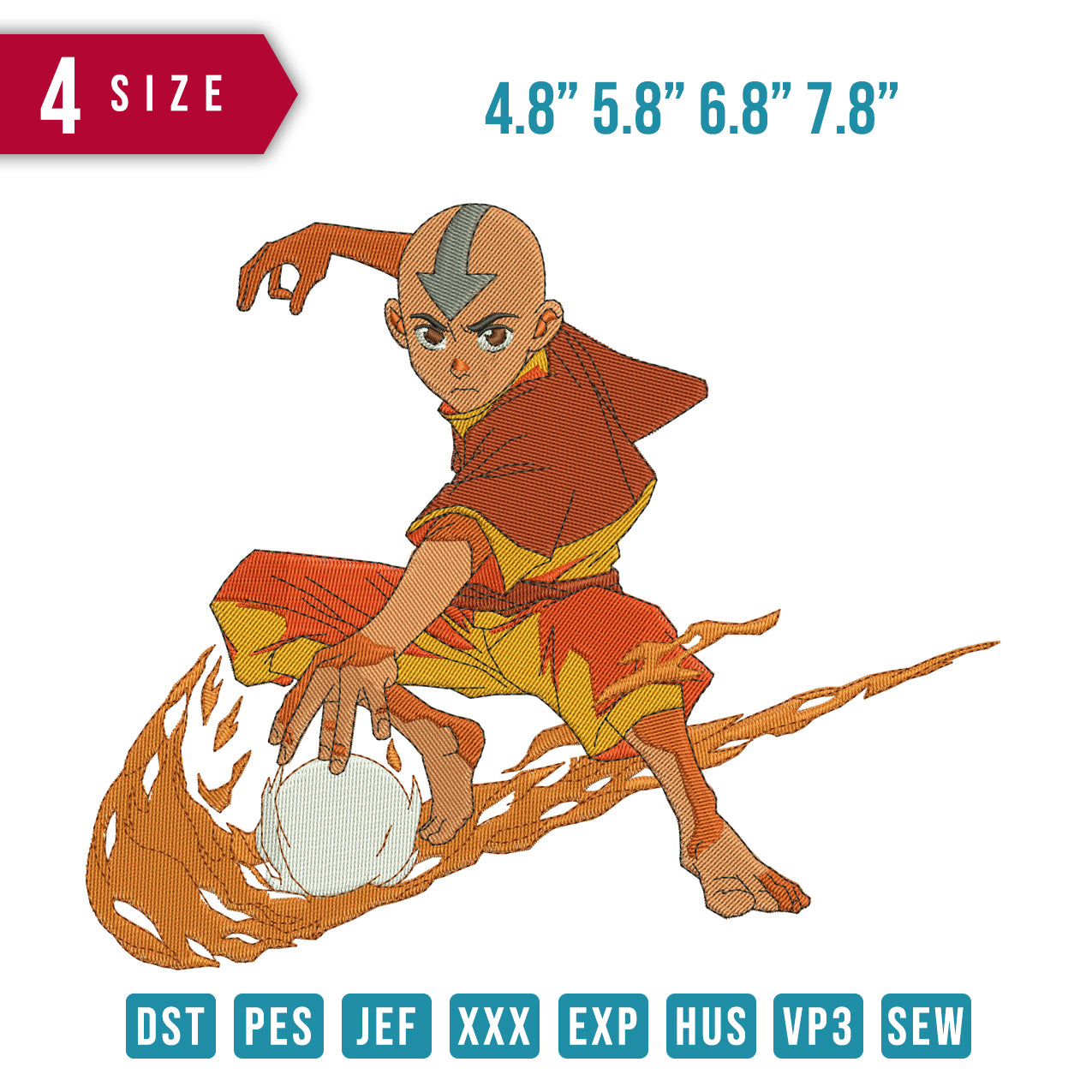 Swoosh Avatar Fire