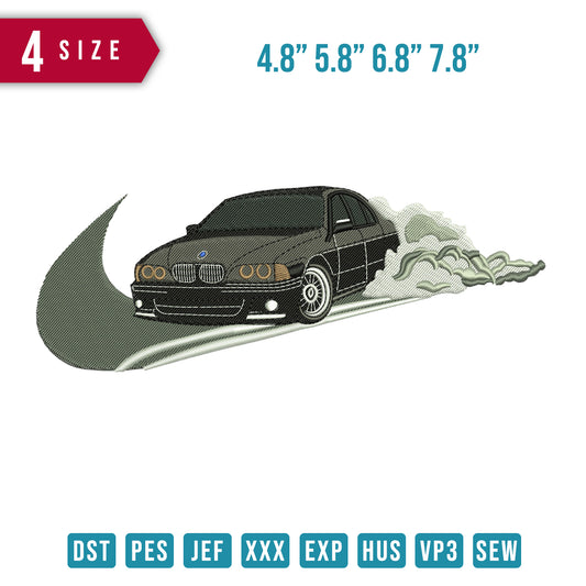 Swoosh Bmw Car Smoke
