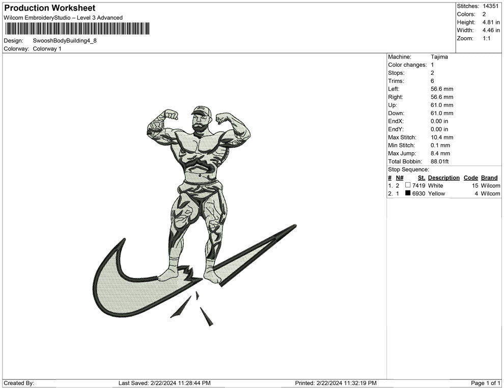 Swoosh Body Building