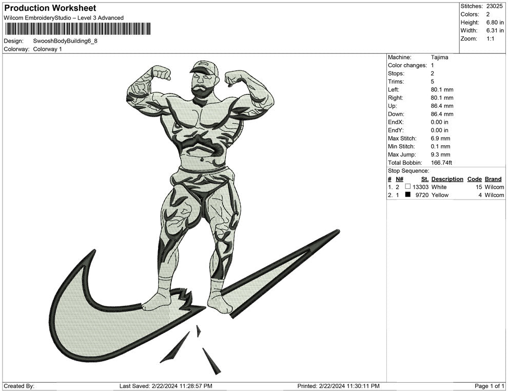 Swoosh Body Building