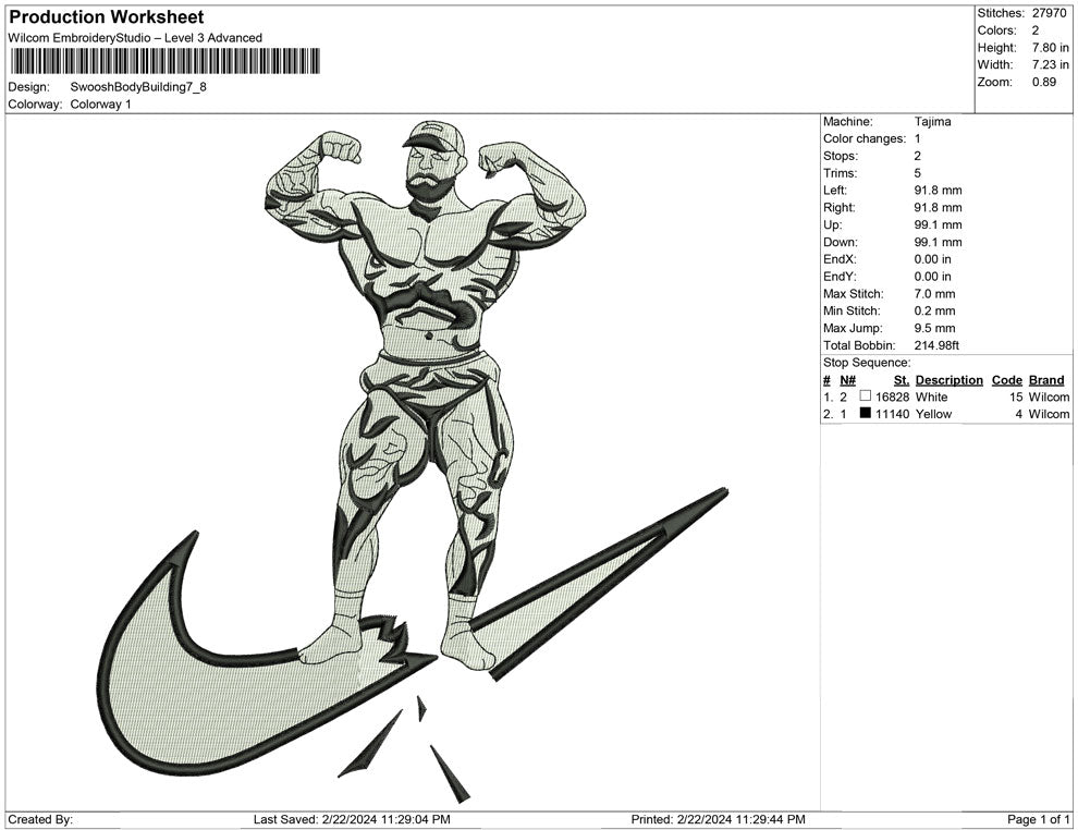 Swoosh Body Building