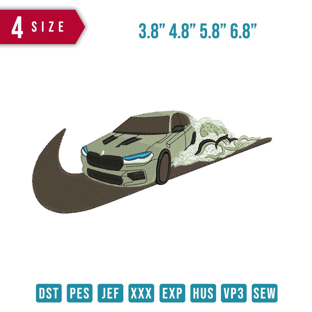 Swoosh Car Smoke
