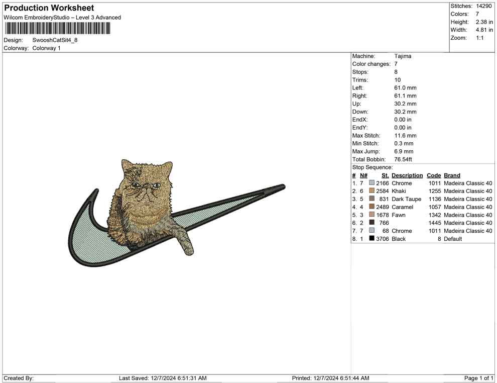 Swoosh Cat Sit