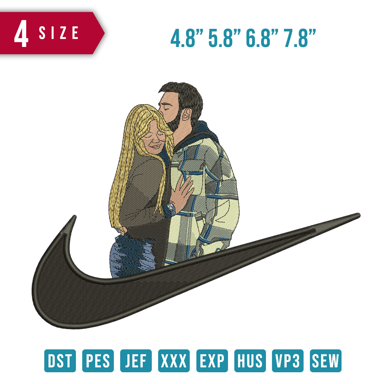 Swoosh Couple huge