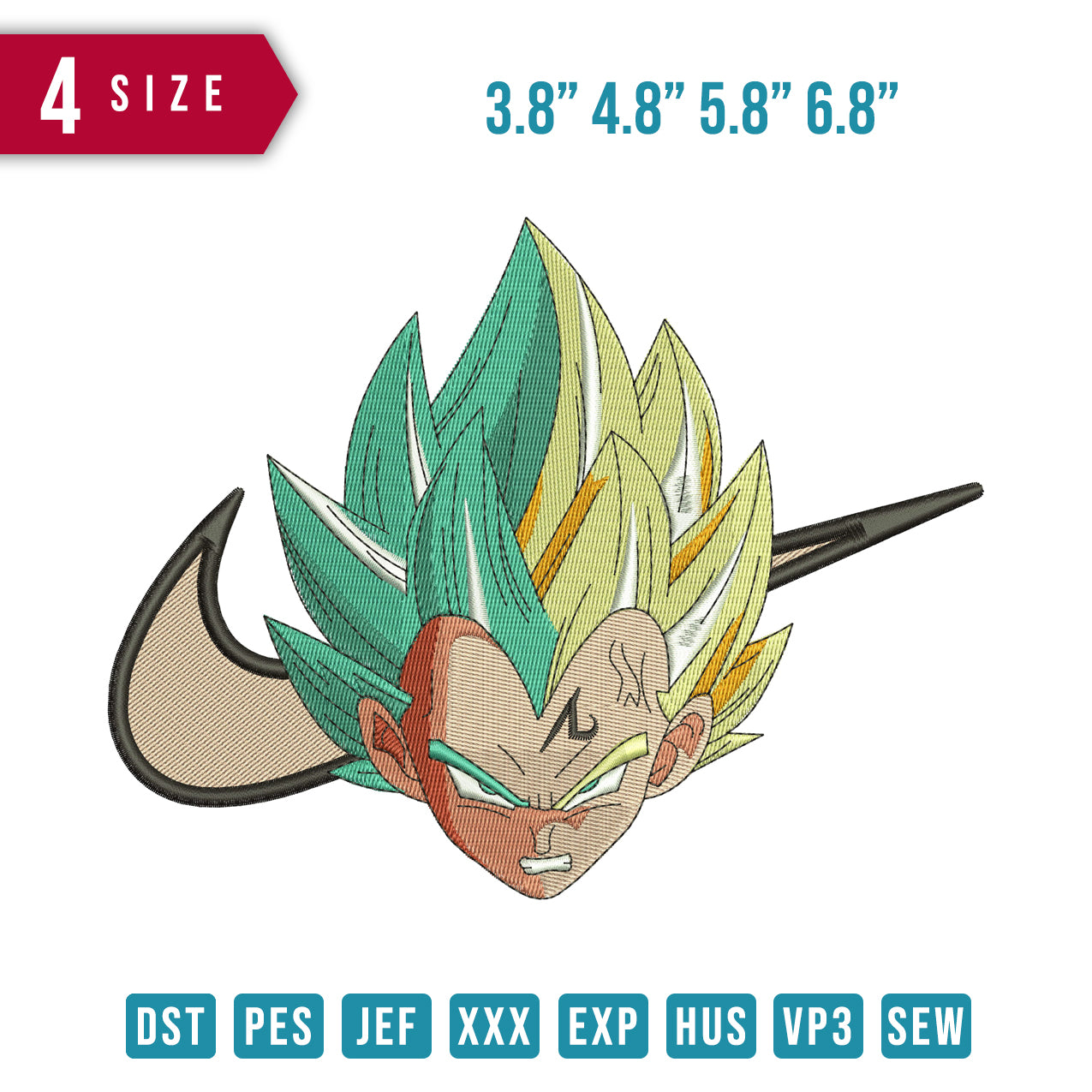 Swoosh Dragonball head