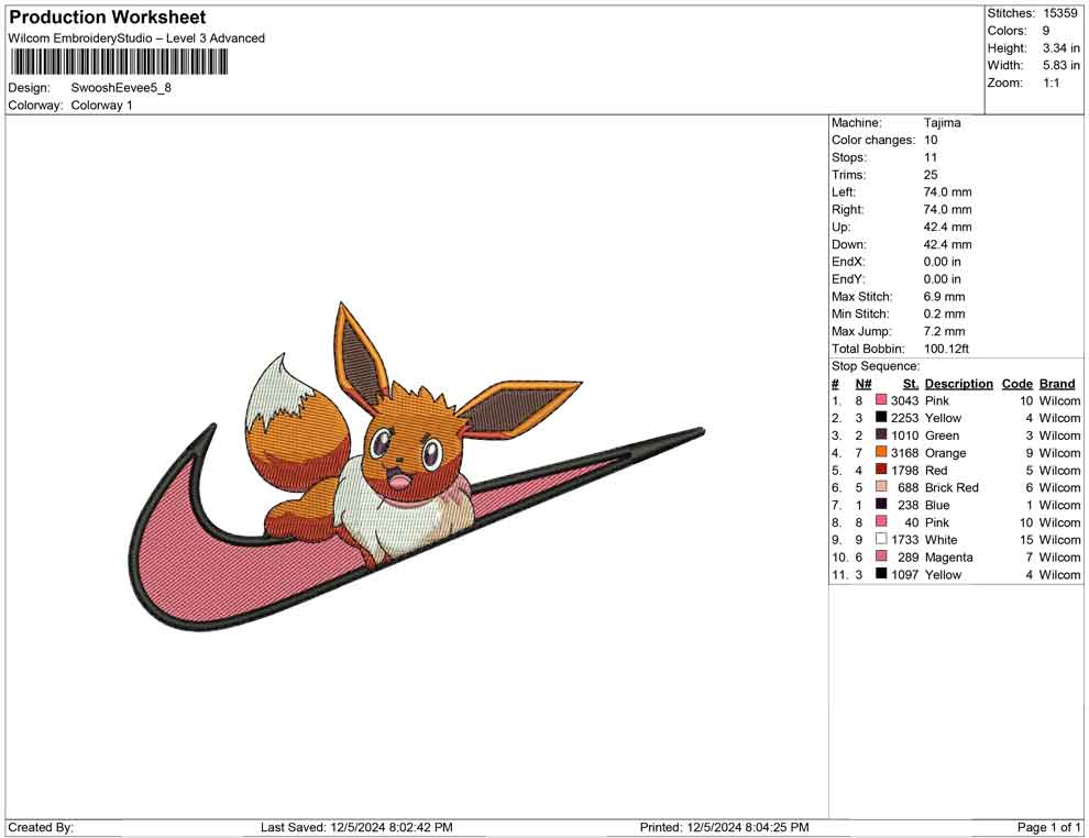 Swoosh Eevee