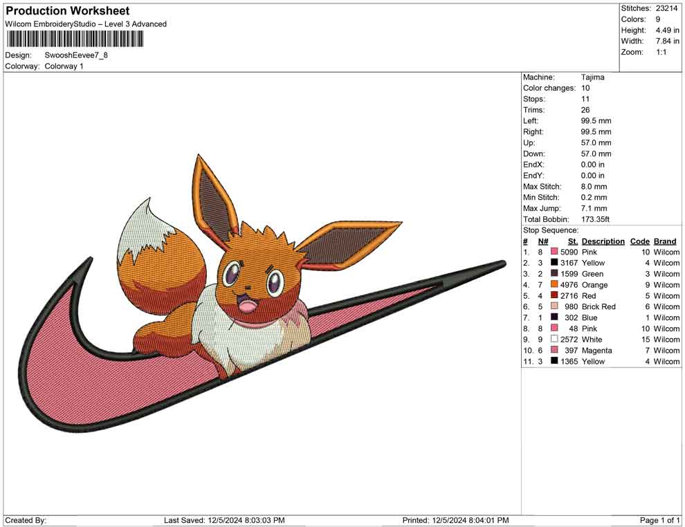 Swoosh Eevee