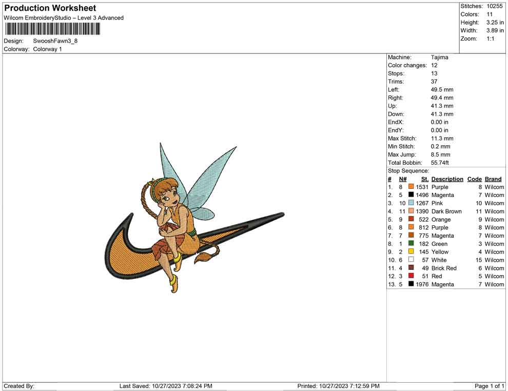 Swoosh Fawn