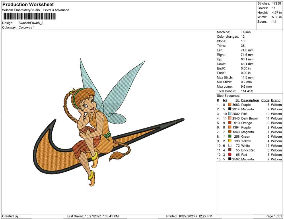 Swoosh Fawn