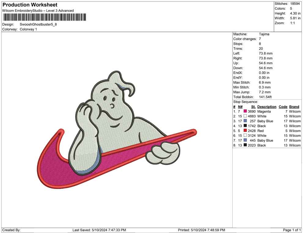 Swoosh Ghost buster